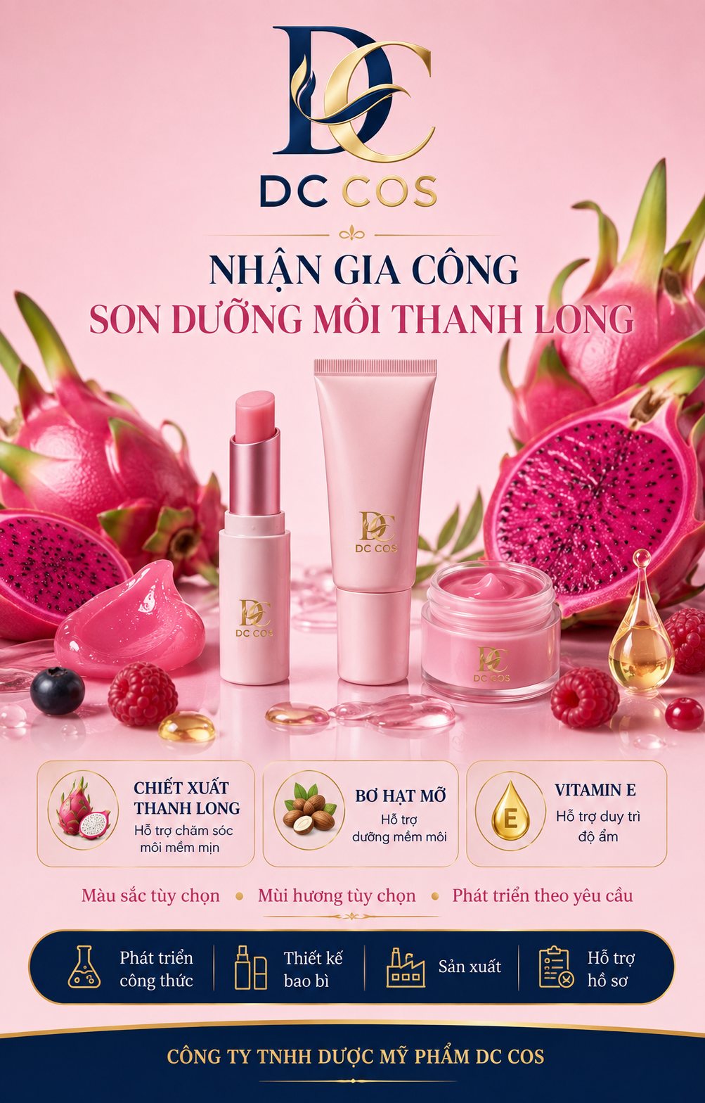 Gia công son dưỡng tại DC COS